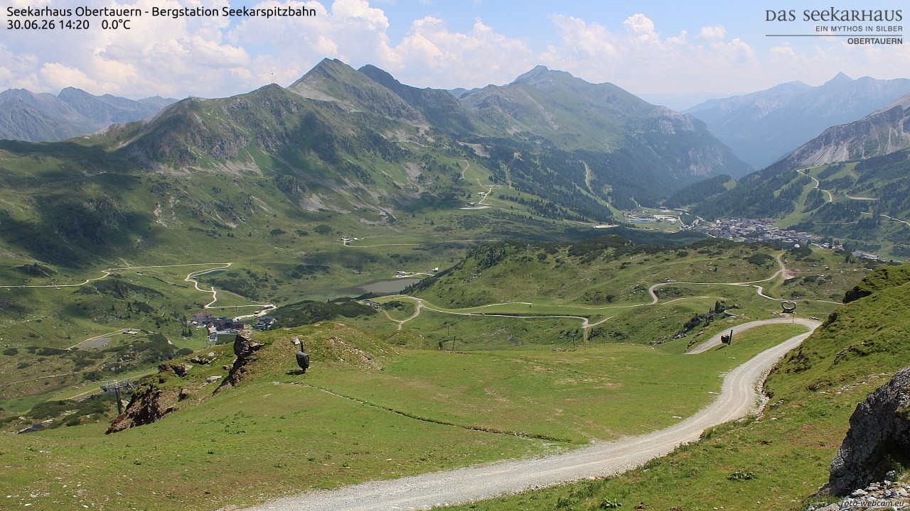 Archiv Foto Webcam Obertauern: Seekarspitz top station