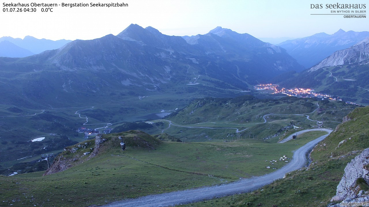 Archiv Foto Webcam Obertauern: Seekarspitz top station