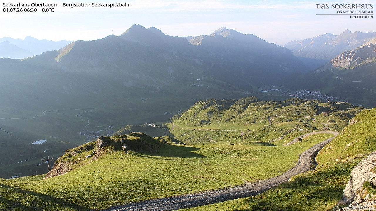 Archiv Foto Webcam Obertauern: Seekarspitz top station