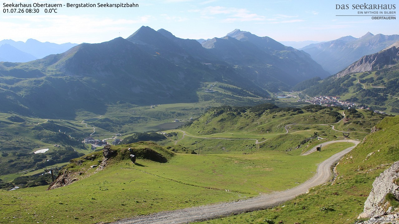 Archiv Foto Webcam Obertauern: Seekarspitz top station