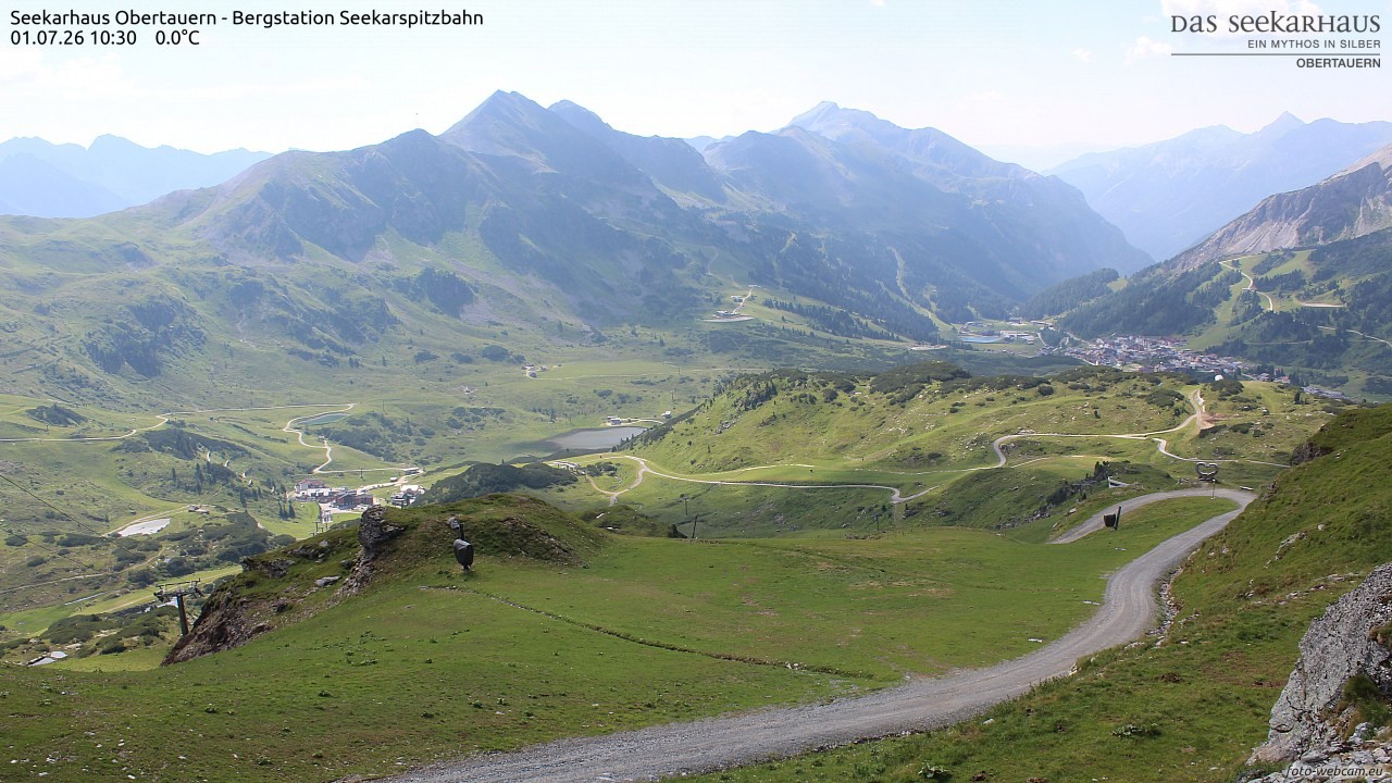 Archiv Foto Webcam Obertauern: Seekarspitz top station