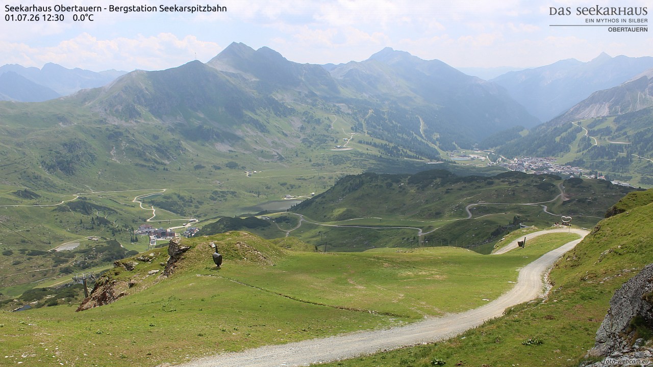 Archiv Foto Webcam Obertauern: Seekarspitz top station