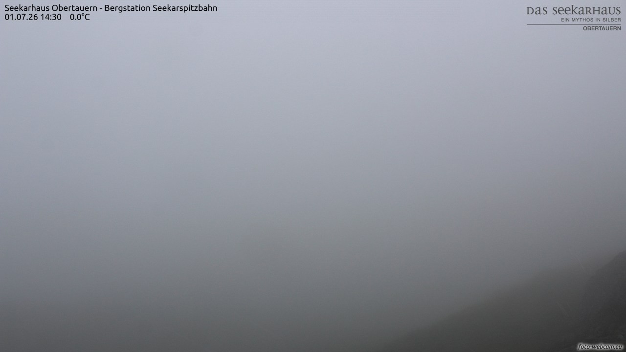 Archiv Foto Webcam Obertauern: Seekarspitz top station