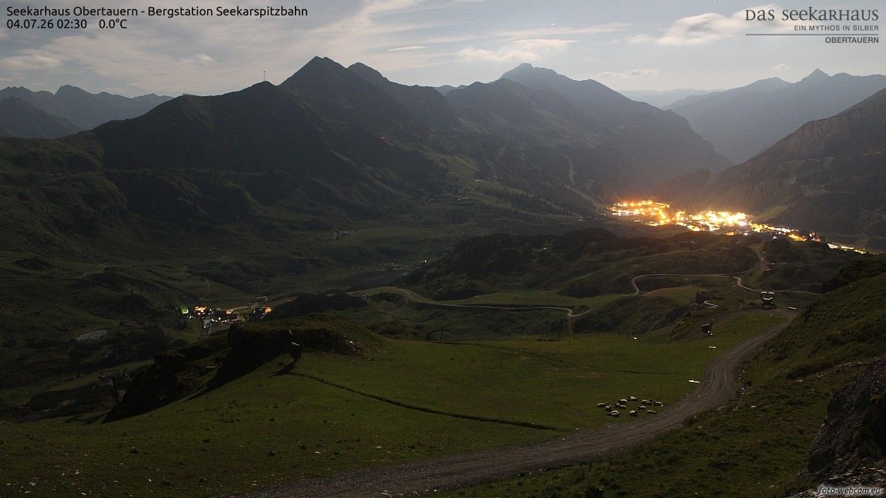 Archived image Webcam View Seekarspitz top station