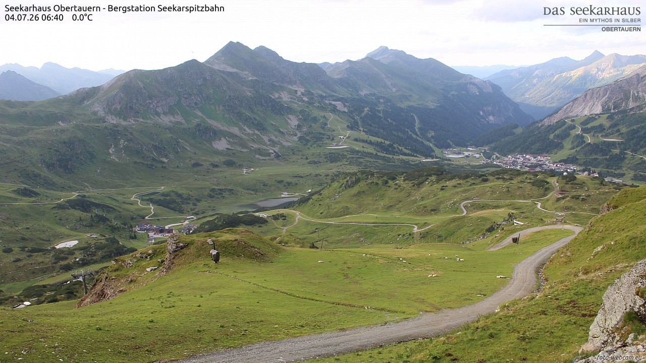 Archived image Webcam View Seekarspitz top station
