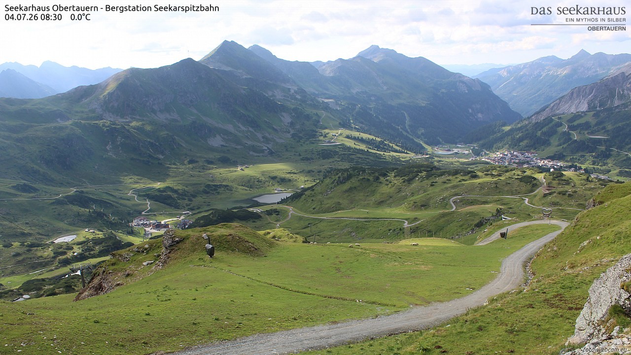 Archived image Webcam View Seekarspitz top station