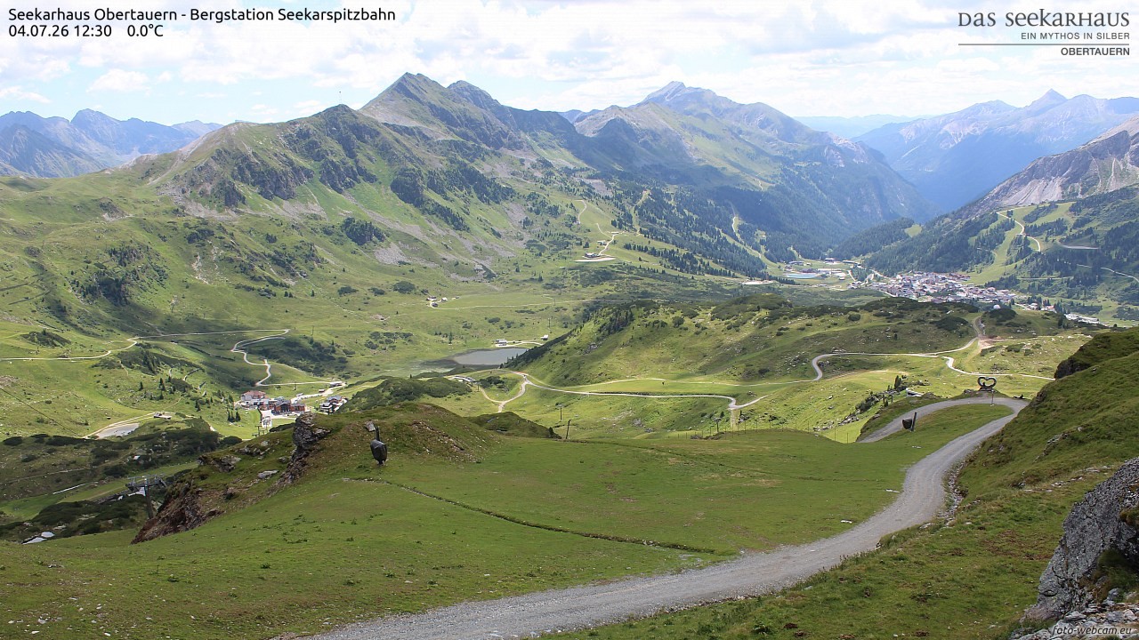 Archived image Webcam View Seekarspitz top station