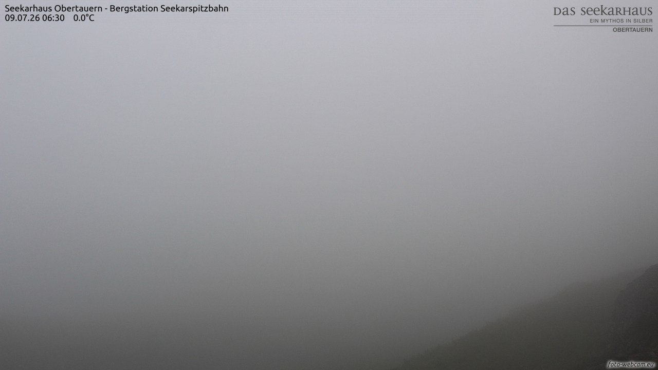 Archiv Foto Webcam Obertauern: Seekarspitz top station
