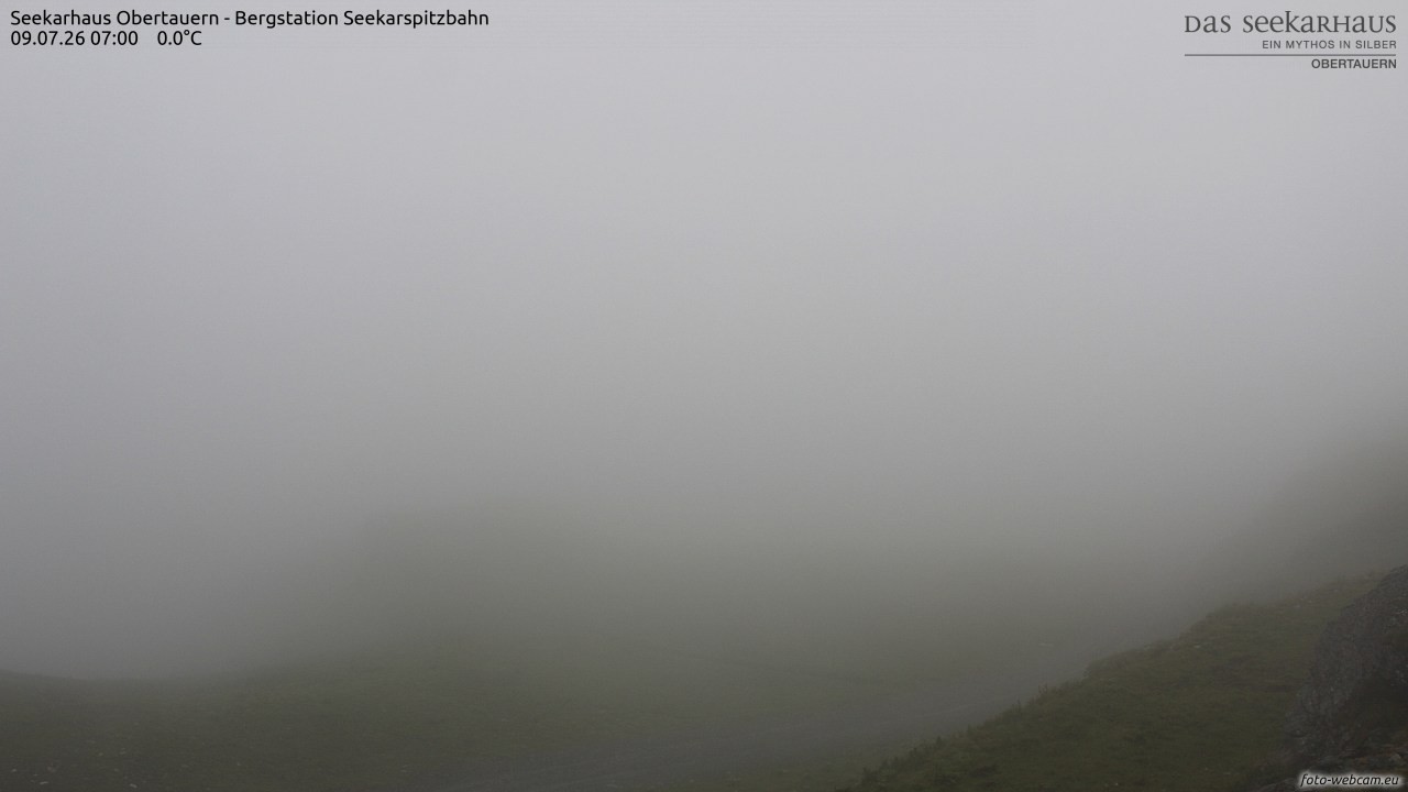 Archiv Foto Webcam Obertauern: Seekarspitz top station