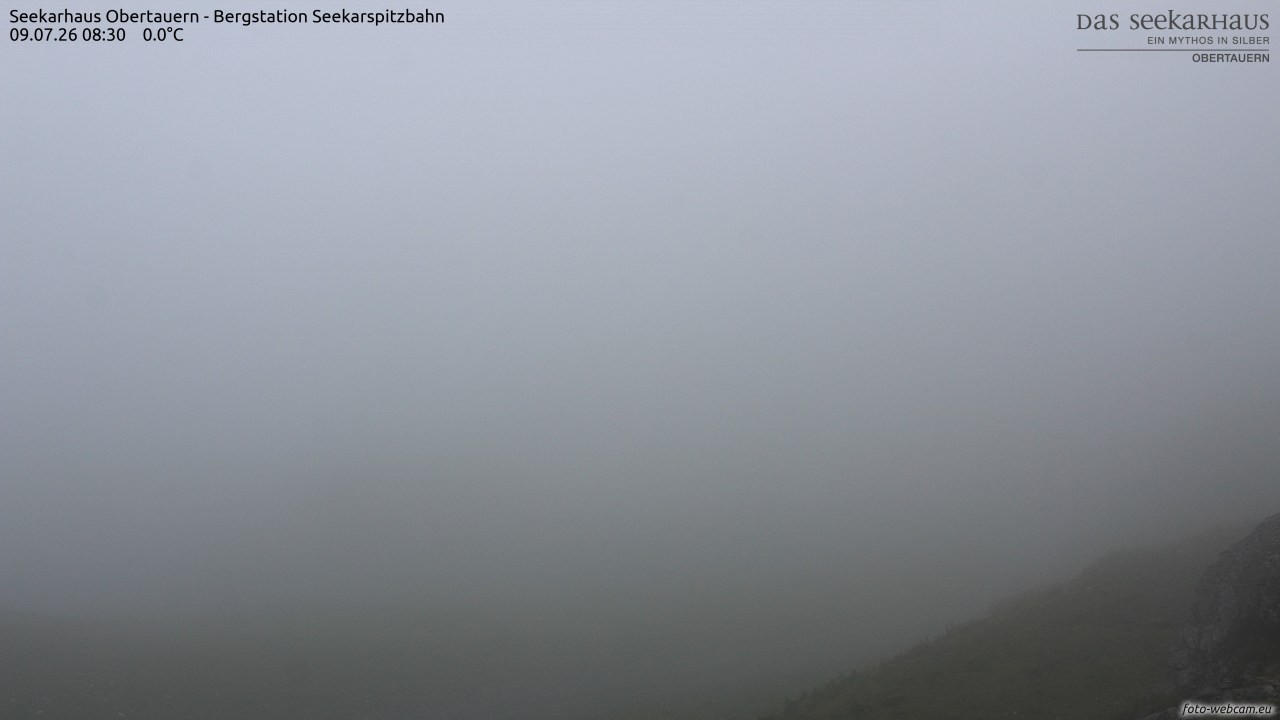 Archiv Foto Webcam Obertauern: Seekarspitz top station