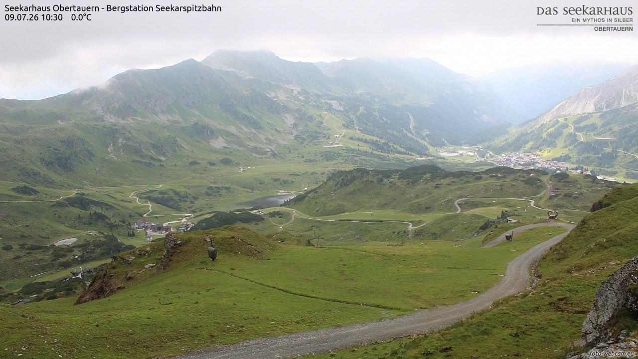 Archiv Foto Webcam Obertauern: Seekarspitz top station