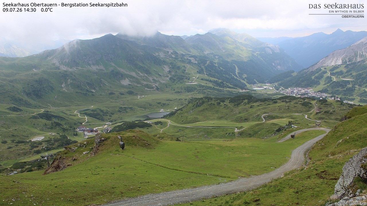 Archiv Foto Webcam Obertauern: Seekarspitz top station