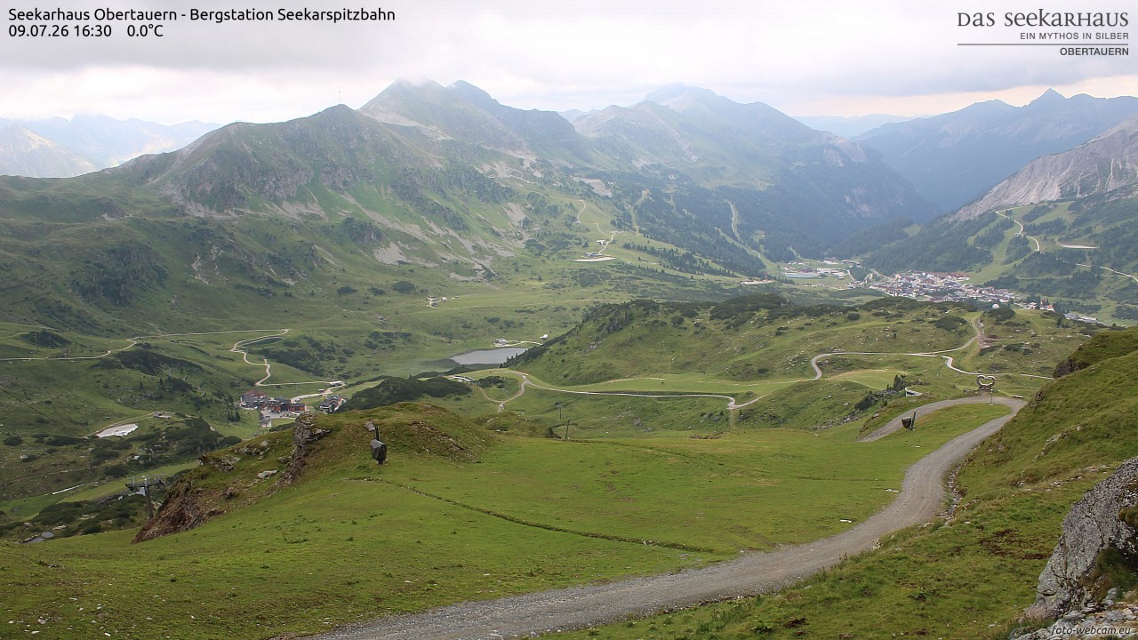 Archiv Foto Webcam Obertauern: Seekarspitz top station