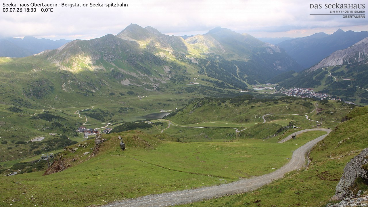 Archiv Foto Webcam Obertauern: Seekarspitz top station