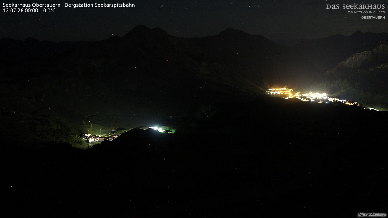 Archived image Webcam View Seekarspitz top station