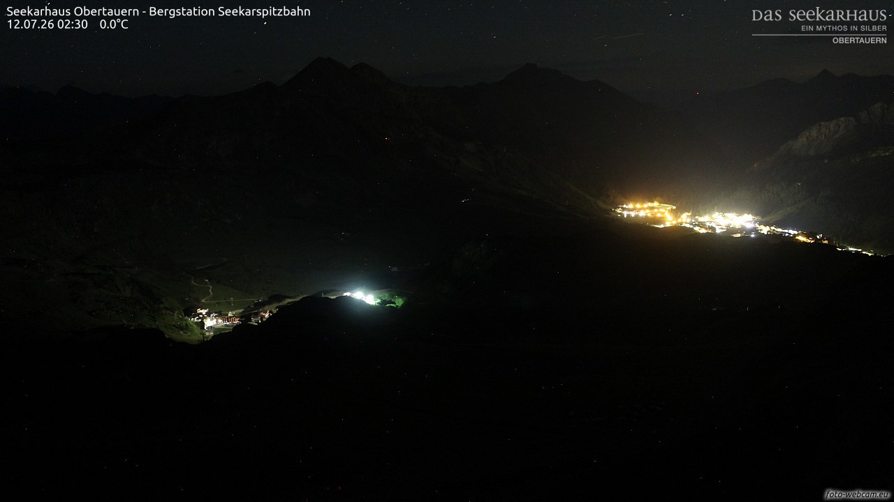 Archived image Webcam View Seekarspitz top station