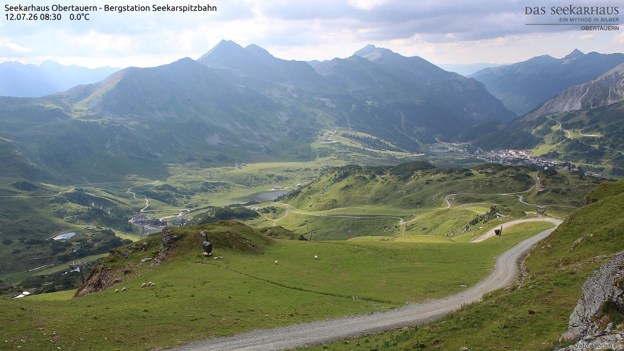 Archiv Foto Webcam Obertauern: Seekarspitz top station