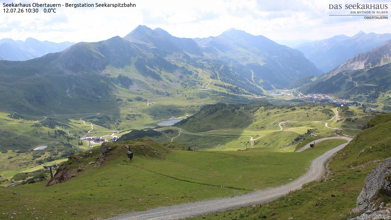 Archiv Foto Webcam Obertauern: Seekarspitz top station