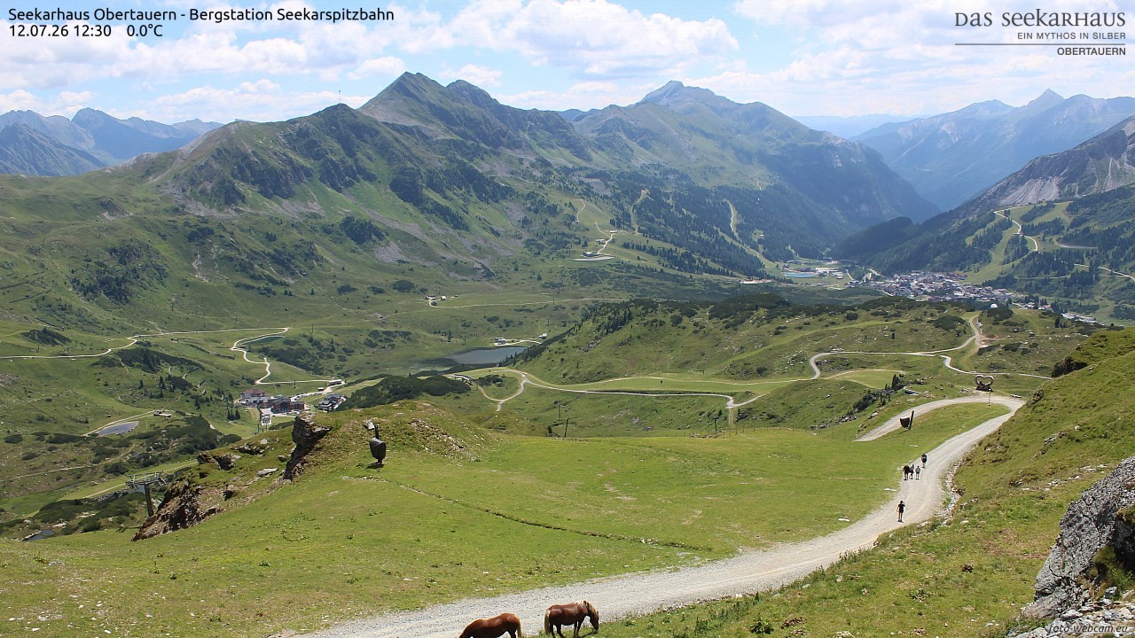 Archiv Foto Webcam Obertauern: Seekarspitz top station