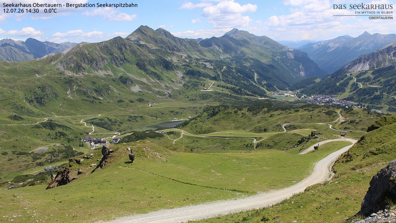 Archiv Foto Webcam Obertauern: Seekarspitz top station