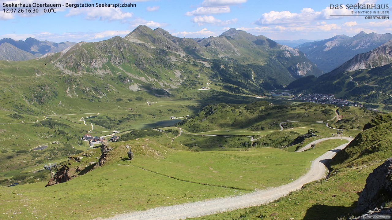 Archiv Foto Webcam Obertauern: Seekarspitz top station