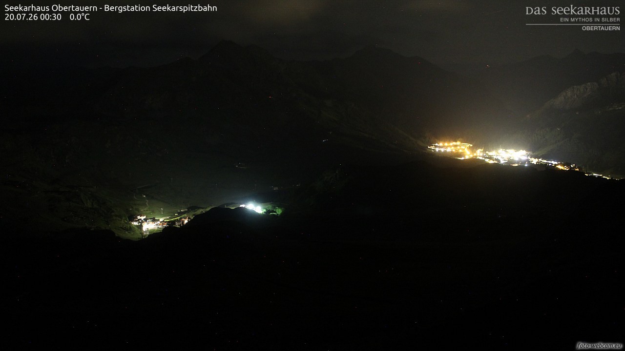 Archiv Foto Webcam Obertauern: Seekarspitz top station