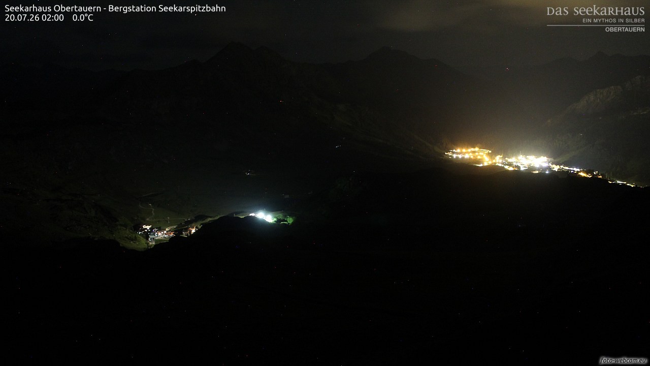 Archiv Foto Webcam Obertauern: Seekarspitz top station