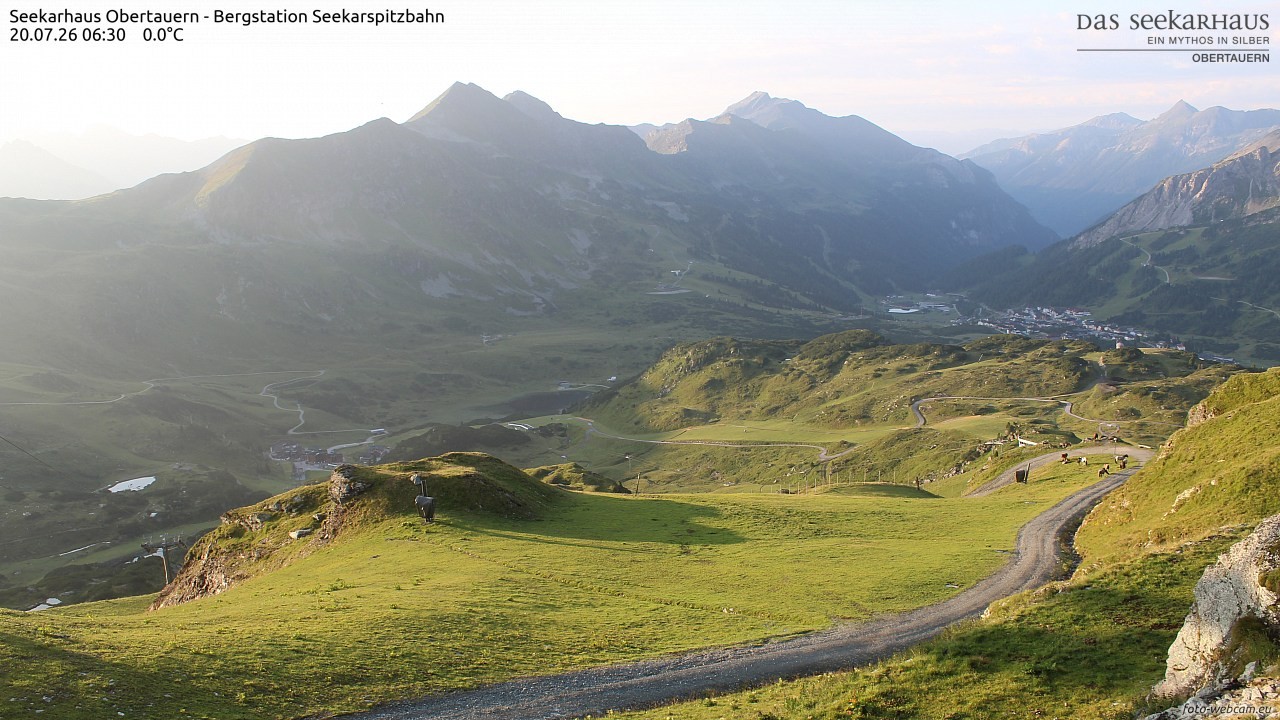 Archiv Foto Webcam Obertauern: Seekarspitz top station