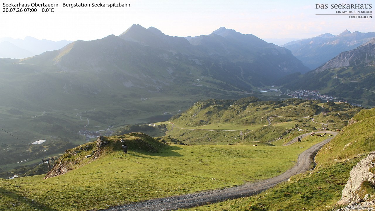 Archiv Foto Webcam Obertauern: Seekarspitz top station