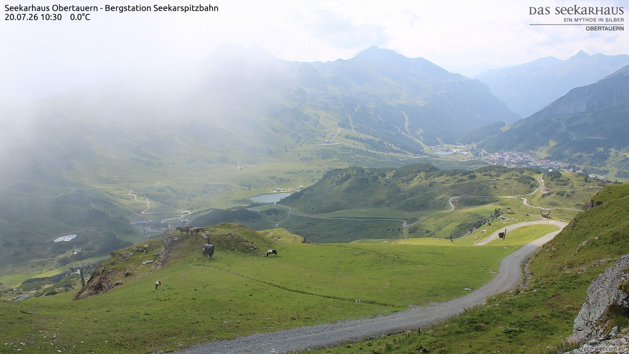 Archiv Foto Webcam Obertauern: Seekarspitz top station