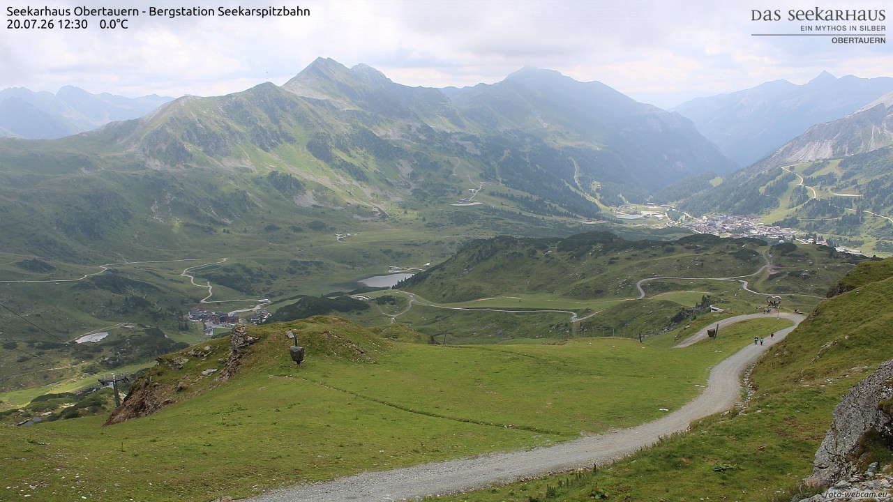 Archiv Foto Webcam Obertauern: Seekarspitz top station