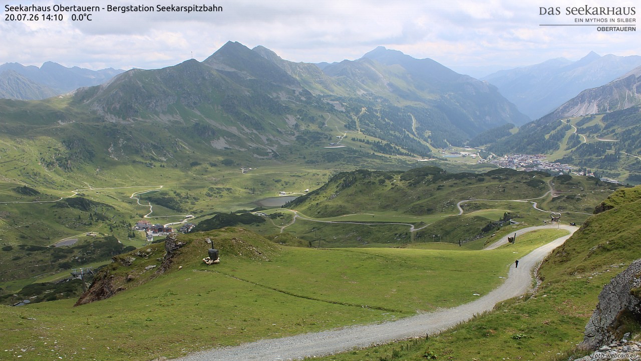 Archiv Foto Webcam Obertauern: Seekarspitz top station