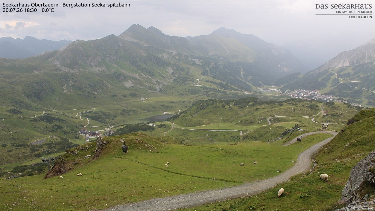 Archiv Foto Webcam Obertauern: Seekarspitz top station
