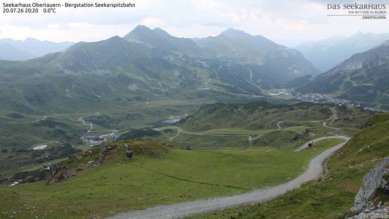 Archiv Foto Webcam Obertauern: Seekarspitz top station