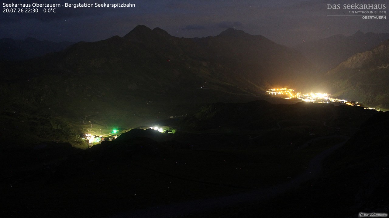 Archiv Foto Webcam Obertauern: Seekarspitz top station