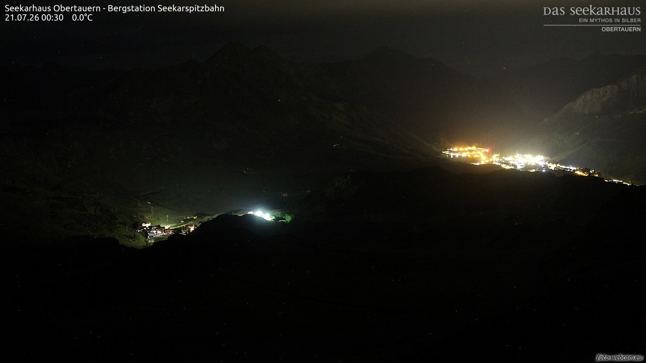 Archiv Foto Webcam Obertauern: Seekarspitz top station