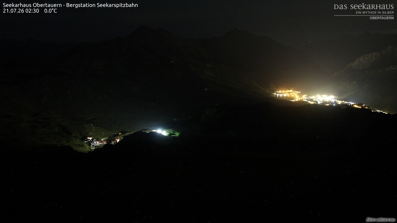 Archiv Foto Webcam Obertauern: Seekarspitz top station