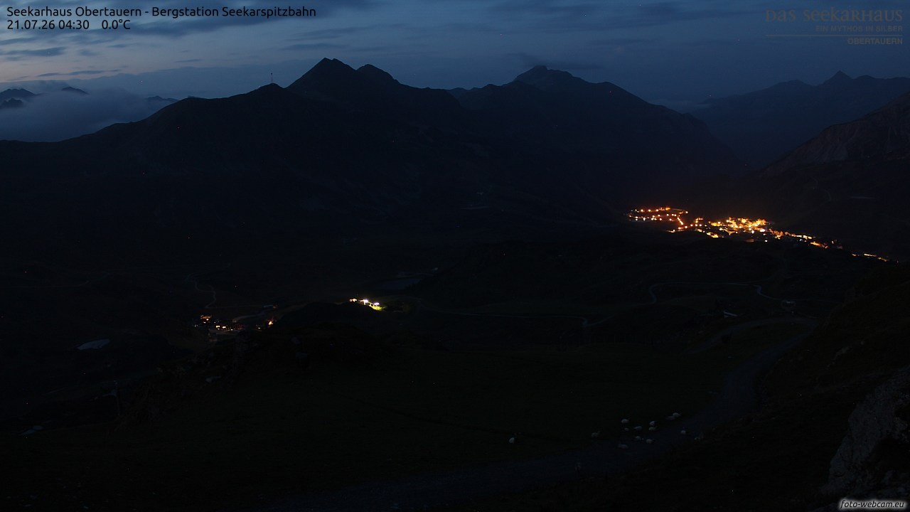 Archiv Foto Webcam Obertauern: Seekarspitz top station