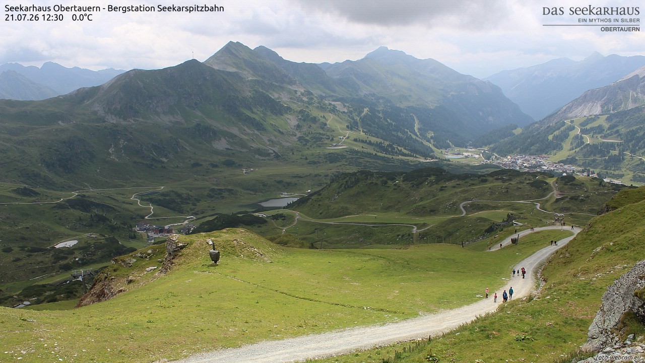Archiv Foto Webcam Obertauern: Seekarspitz top station