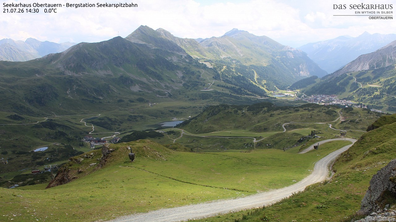 Archiv Foto Webcam Obertauern: Seekarspitz top station