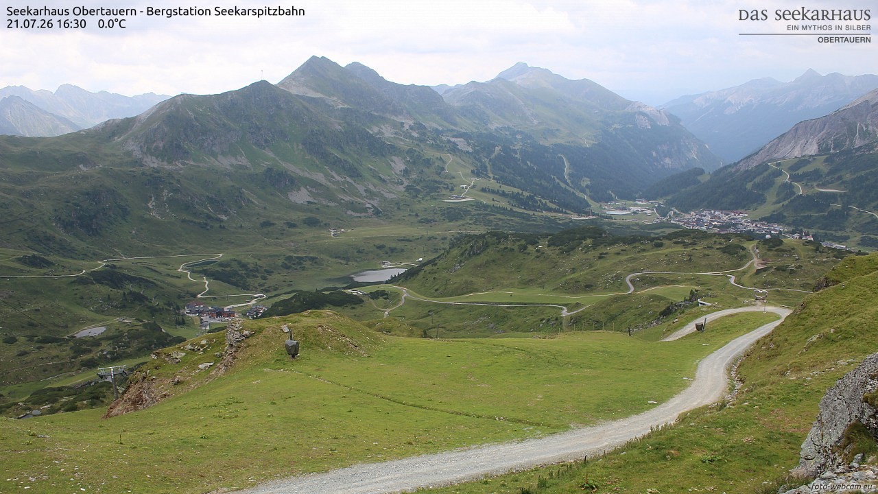 Archiv Foto Webcam Obertauern: Seekarspitz top station