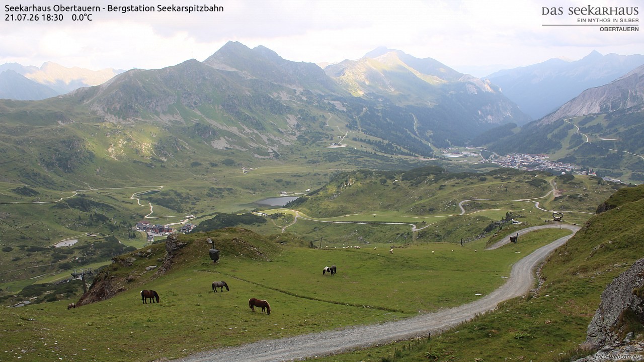 Archiv Foto Webcam Obertauern: Seekarspitz top station