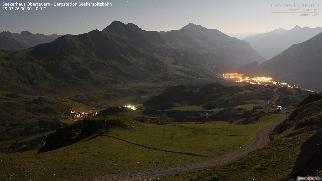 Archived image Webcam View Seekarspitz top station