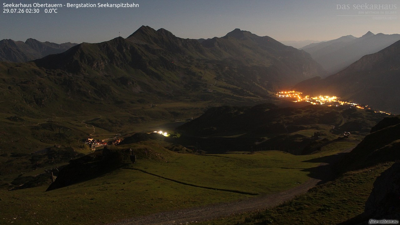 Archived image Webcam View Seekarspitz top station