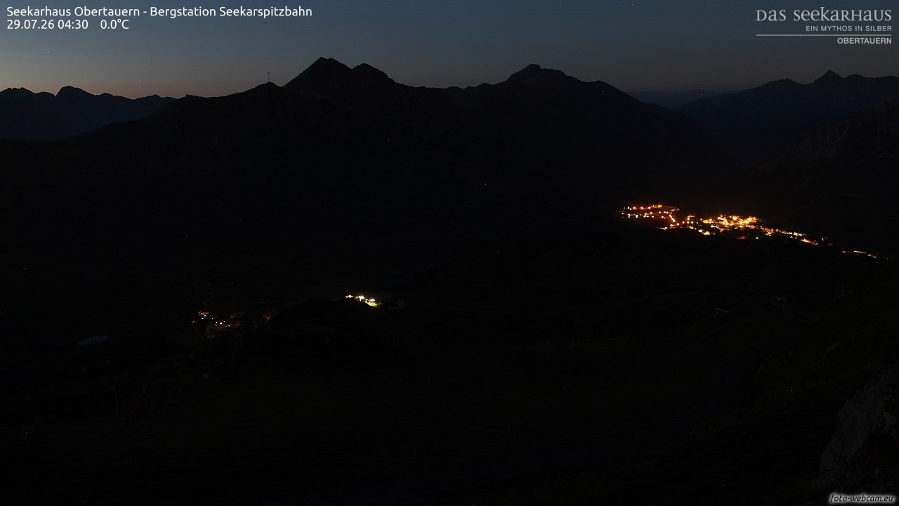 Archiv Foto Webcam Obertauern: Seekarspitz top station
