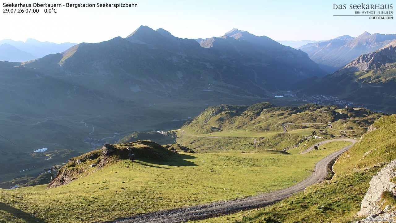 Archiv Foto Webcam Obertauern: Seekarspitz top station