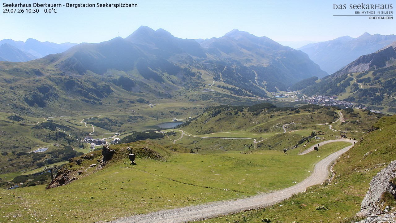Archiv Foto Webcam Obertauern: Seekarspitz top station