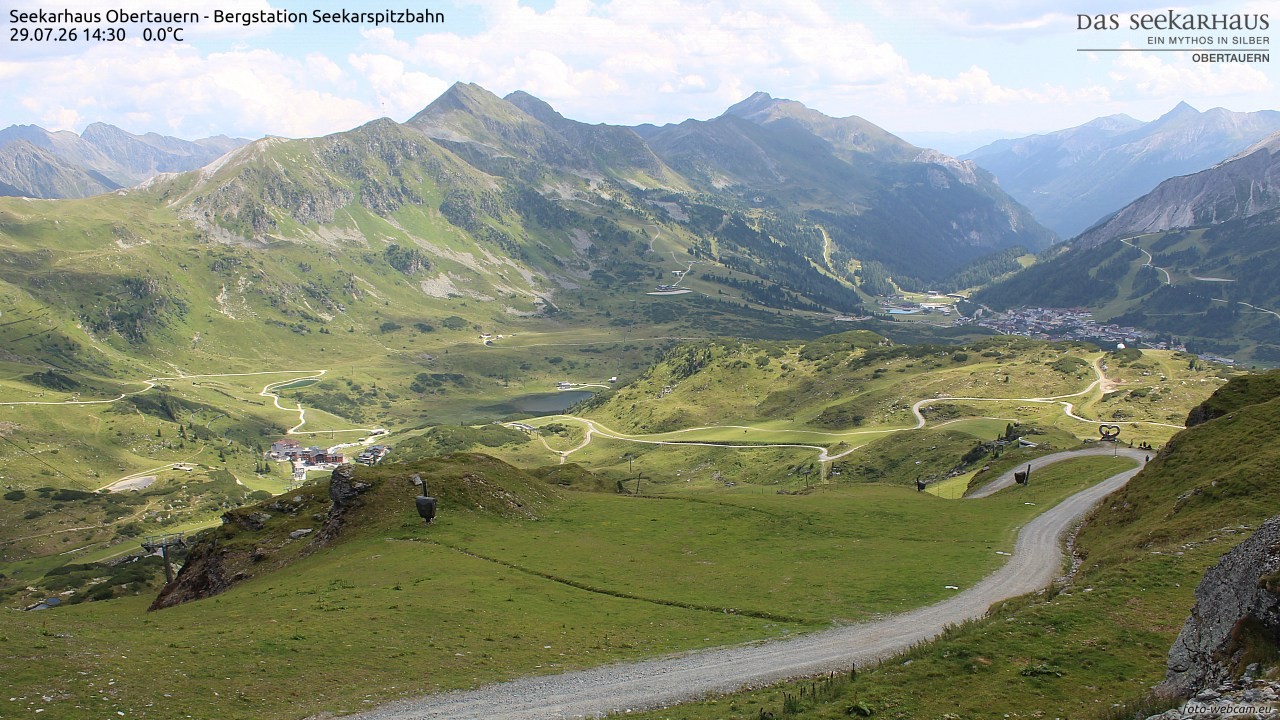 Archiv Foto Webcam Obertauern: Seekarspitz top station