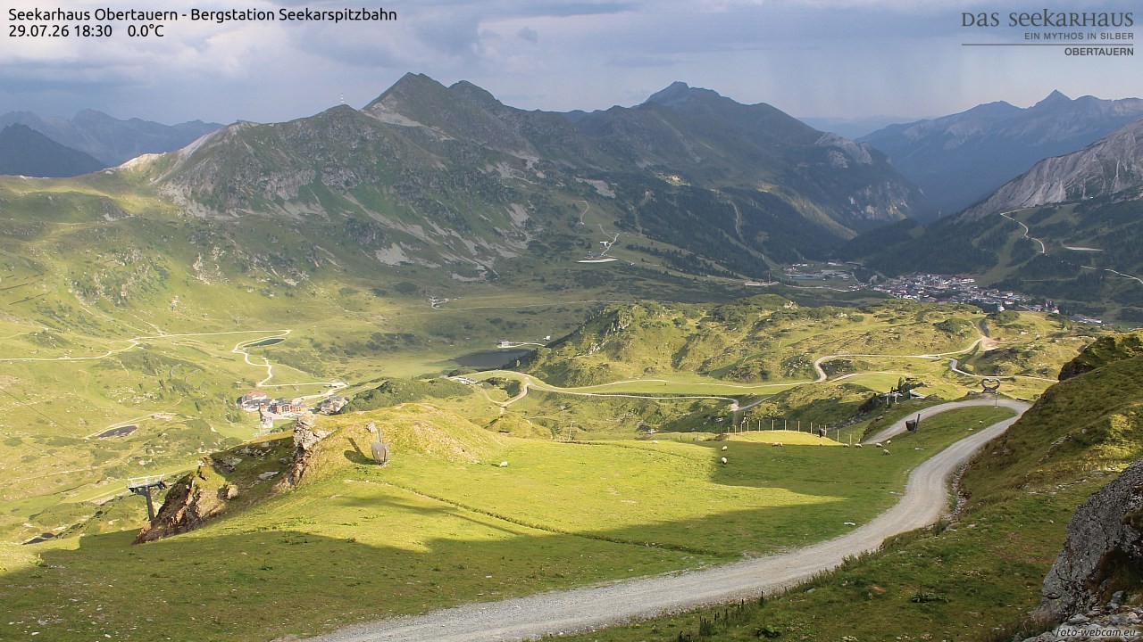 Archiv Foto Webcam Obertauern: Seekarspitz top station