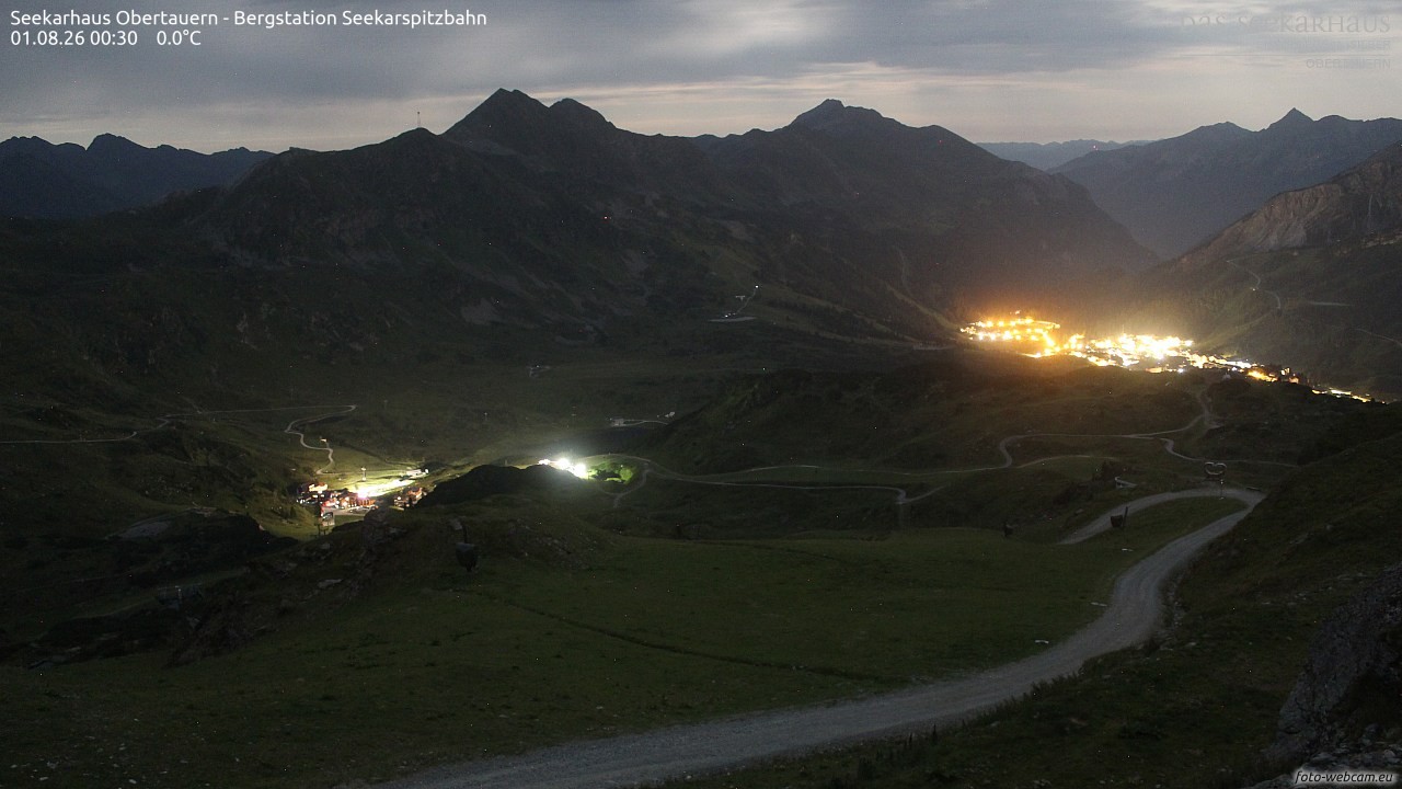Archiv Foto Webcam Obertauern: Seekarspitz top station